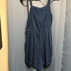 Old Navy Dark Blue Denim Jumpsuit